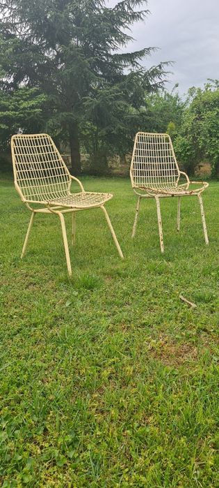 Метална маса с  градински столове