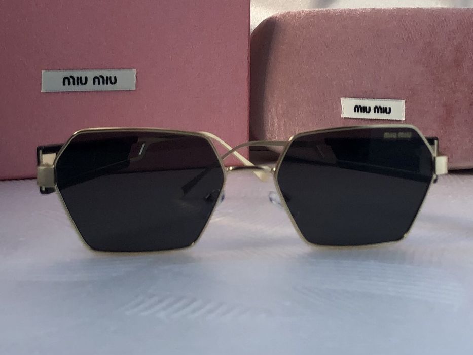 Дамски слънчеви очила шестоъгълни многоъгълни