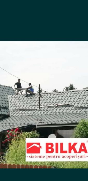 Reparații acoperișuri Acoperișuri sistem complet jgheaburi TERASE