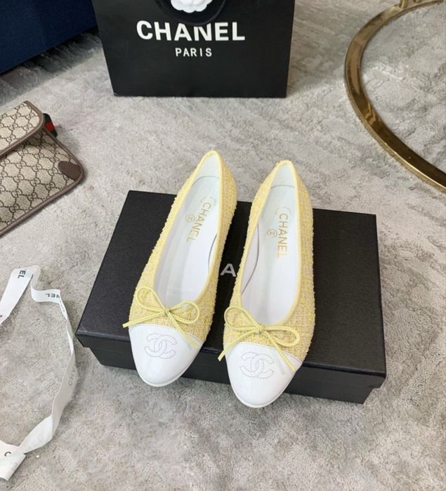 Balerini Chanel premium piele naturala pe comanda