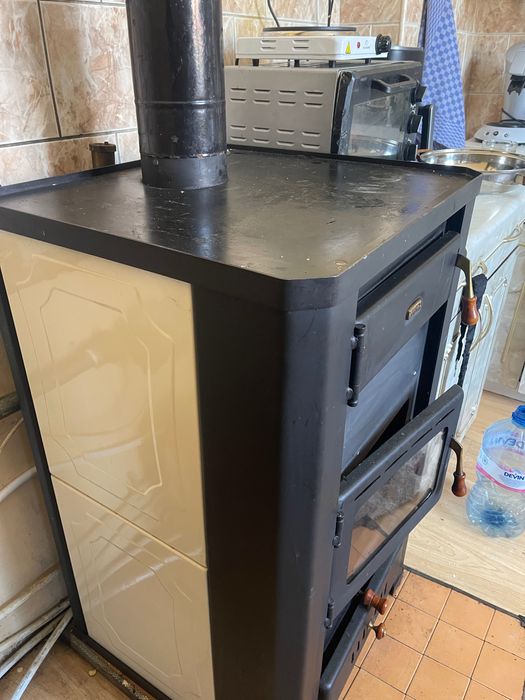 Печка Камина с водна Риза 20-25кw