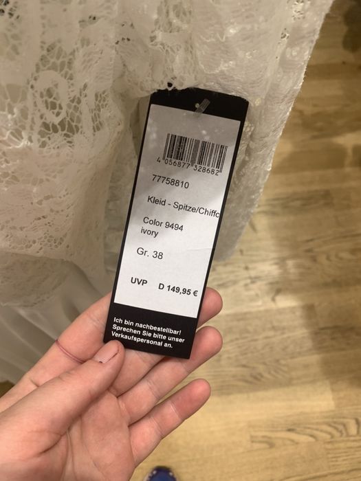 Rochita alba pentru cununie civila