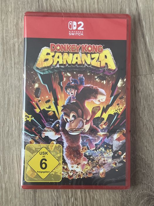 Donkey Kong Bananza.    Nintendo Switch 2(jocul este nou, sigilat)