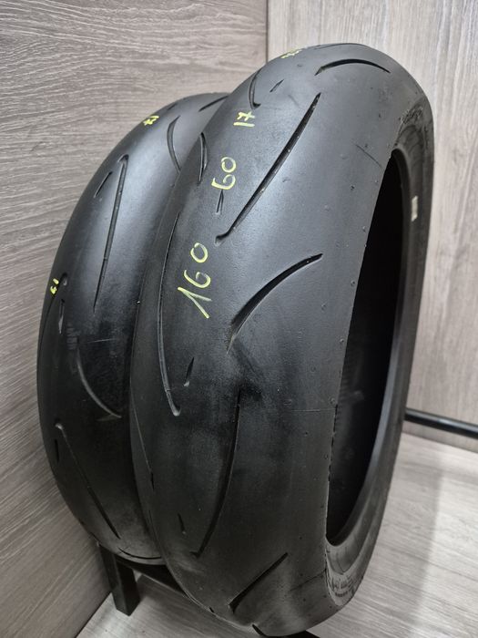 Set anvelope moto 120 70 17 cu 160 60 17 Continental ContiAttack Sm