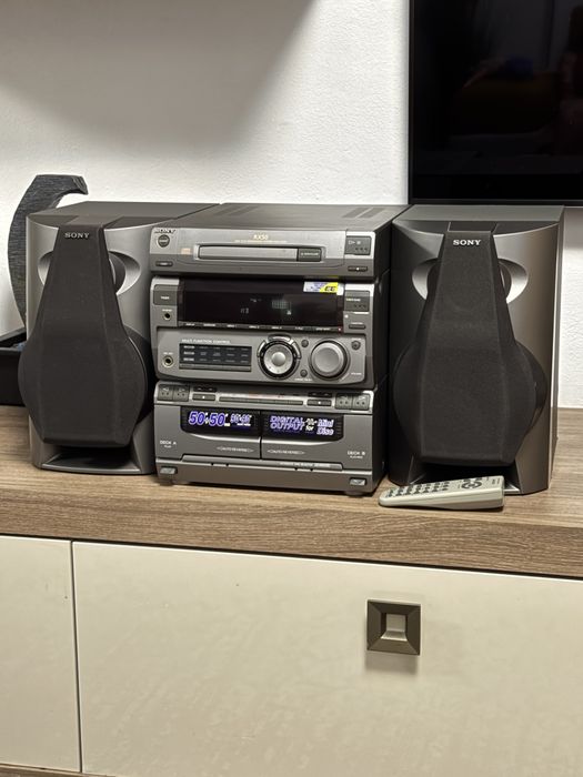 Sistem Audio,combina  Hi-Fi Sony MHC-RX50 – Sunet Puternic (Ideal Amplificator / Auxiliar)