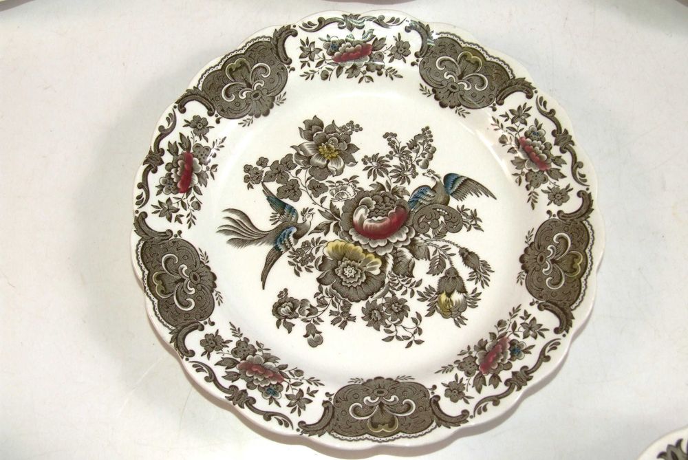 Set englezesc RIDGWAY (farfurii platouri boluri supiera castron), NOU