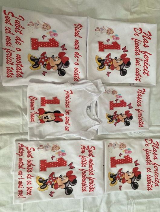 Tricouri sau bluzițe personalizate