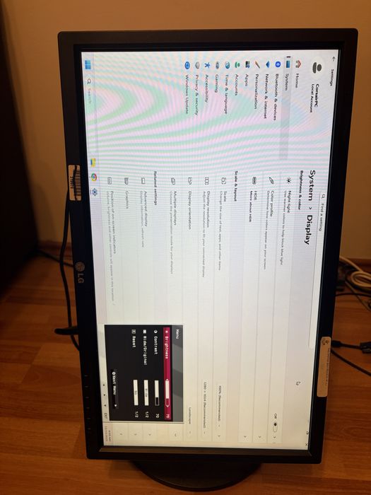 Monitor 22 inch LED  LG 22mb35p-b , full hd