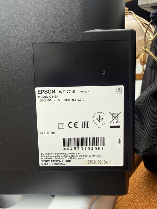 Imprimantă Epson WF-7710 A3+ WiFi Duplex Scanner Fax – Business Office