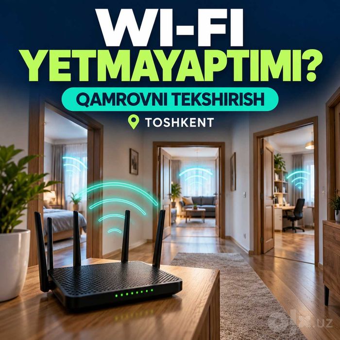 Wi-Fi uzoq xonalarga yetmayaptimi?