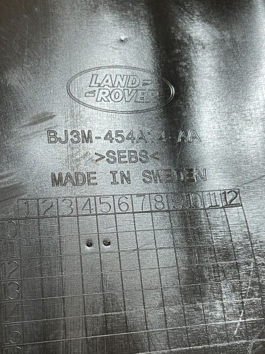 Tava portbagaj range rover evoque