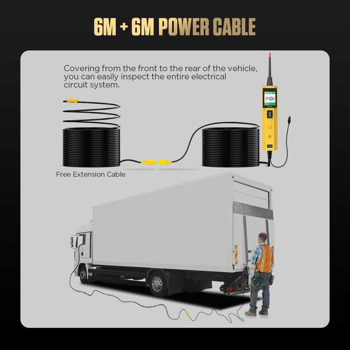 Интелигентен цифров мултимер,AUTOOL BT260,тестер електрически вериги