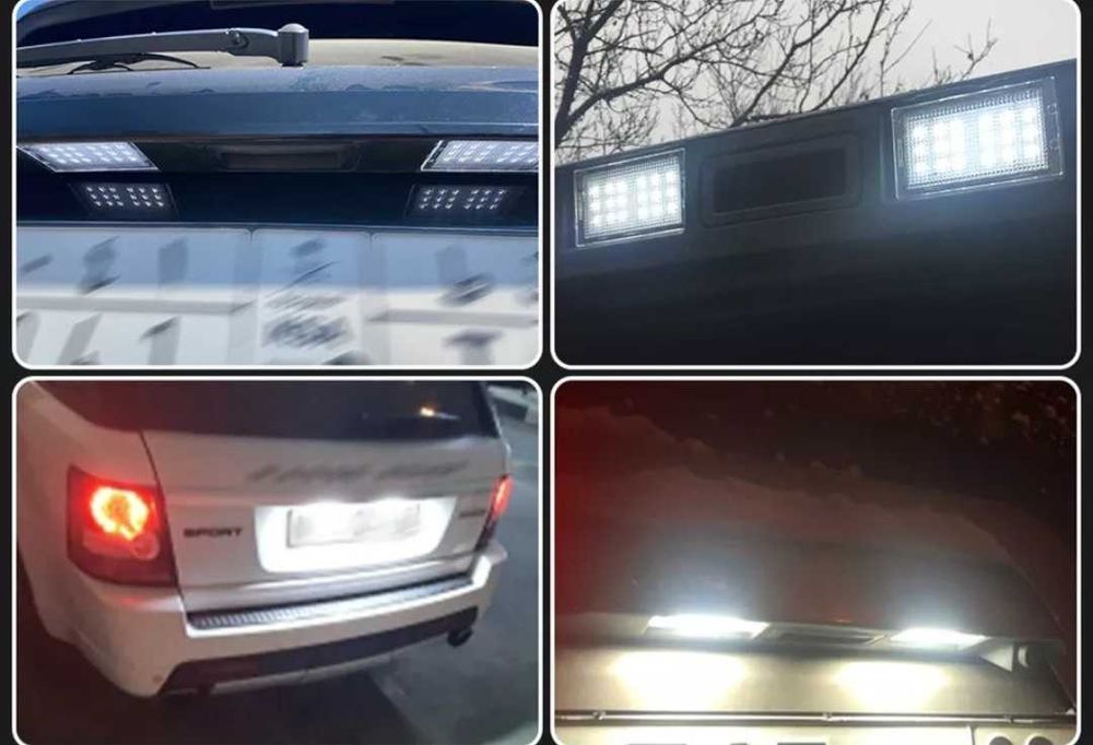 ЛЕД плафони за регистрационния номер за Land Rover Discovery led