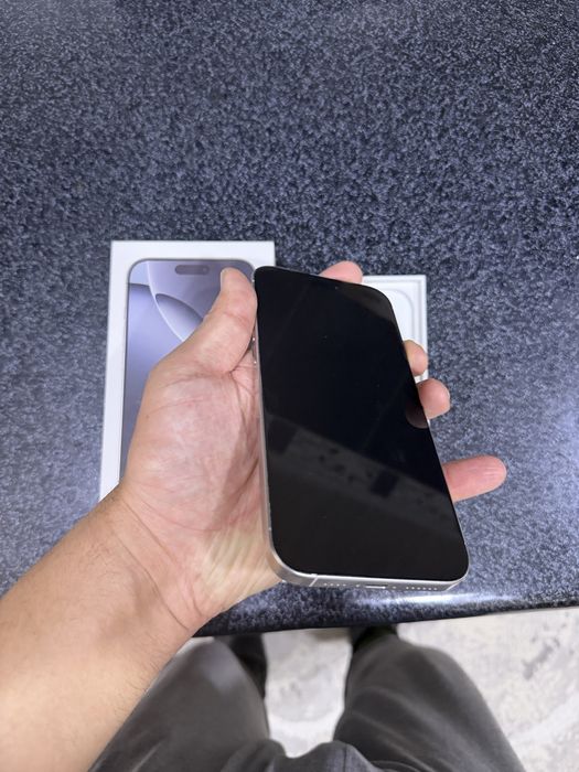 iphone 16pro max pamit 512g yomkost 95 holati ideal karopka bor