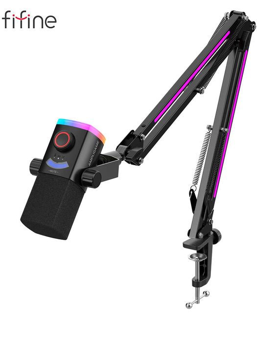 Игровой динамический микрофон FIFINE AmpliGame AM8 PROT