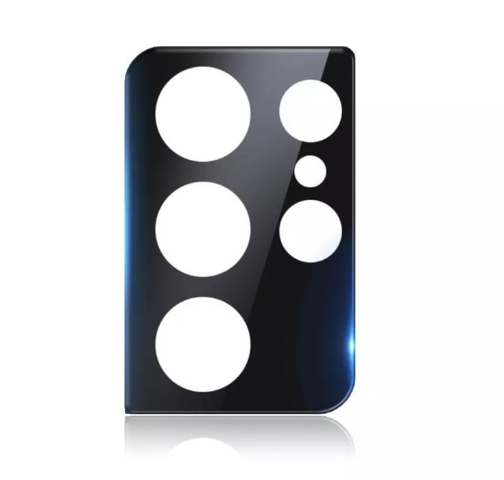 Folie Sticla Camera Samsung S21/S22/S23 Plus Ultra Curved 3D Neagra