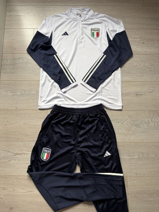 Trening Italia Tracksuit 24/25 – Set Complet Fotbal, Mărimea M