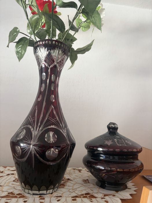 Vaze unicat frumoase superbe cristal