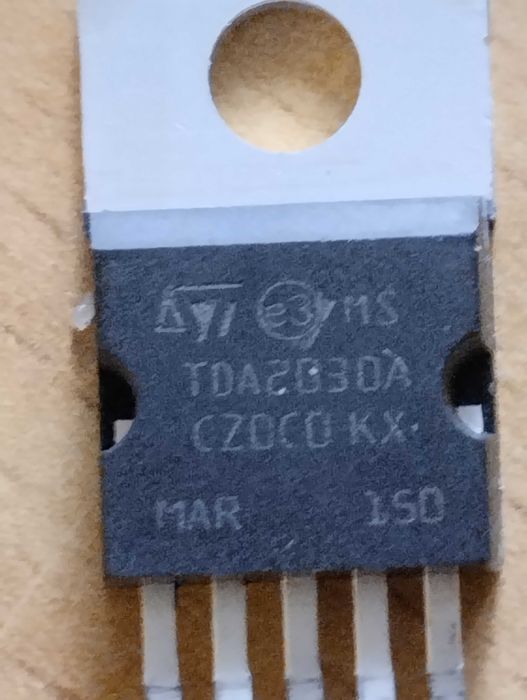 Микросхемы УМЗЧ TDA2030, TDA7294, TDA8571J