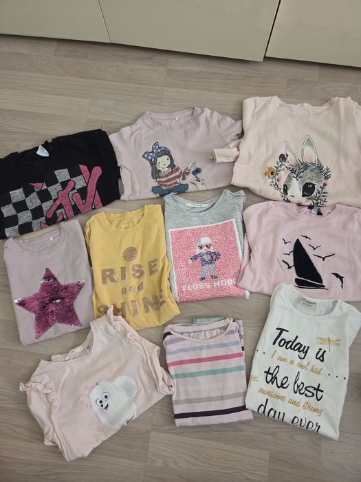 Лот Zara, Adidas, Okaidi, Reserved, HM, LC Waikiki, Name it, 122-128