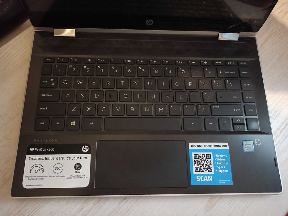 Notebook HP Pavilion x360 Convertible