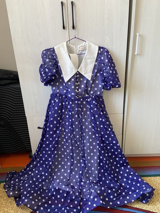 Платье гороховый