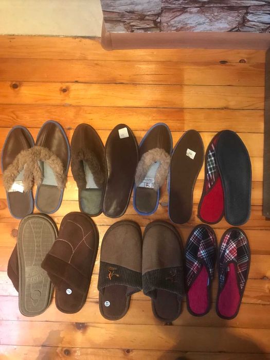 Пантофи и терлици памучни