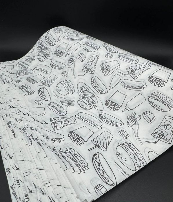 Упаковочная бумага с рисунком
Идеально подходит для шаурмы, лаваша,