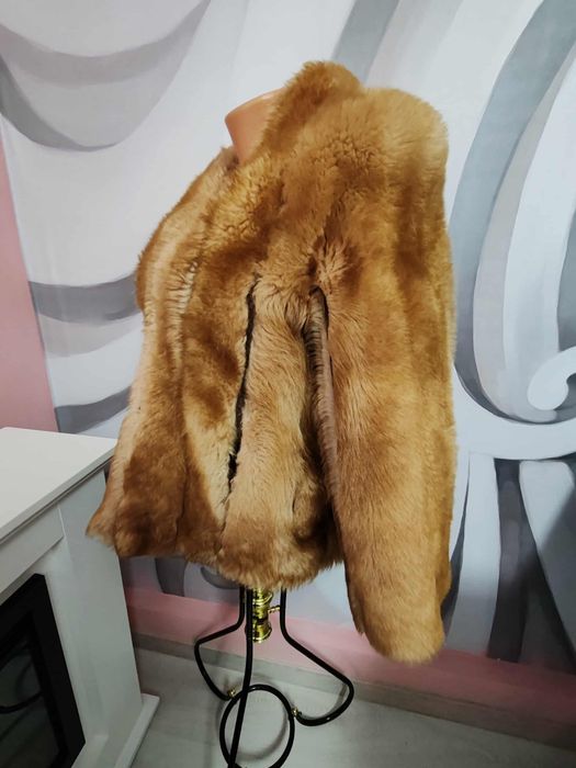 Haină de blană artificială fashion