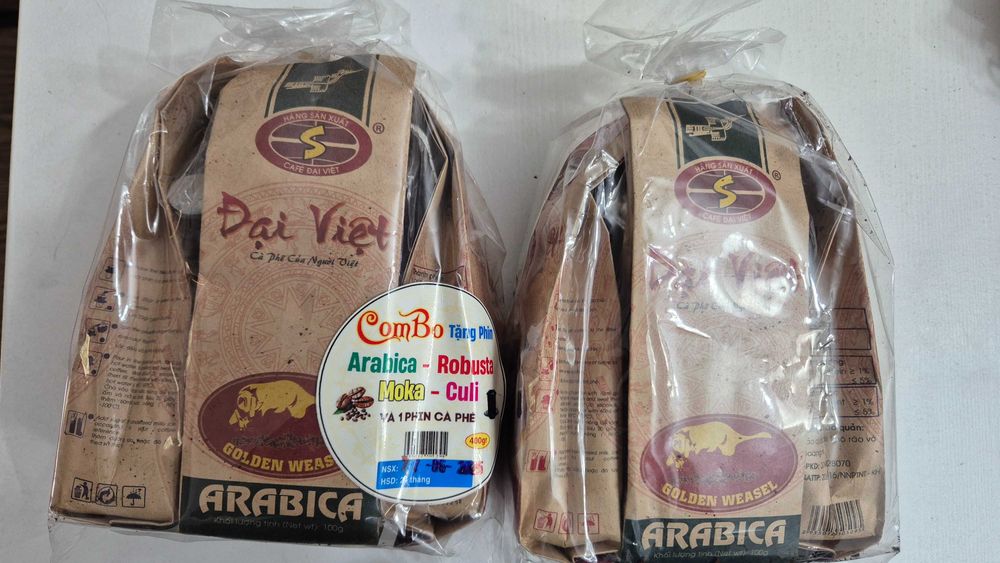 Кофе 4 вида, из Вьетнама, с пресс фильтром