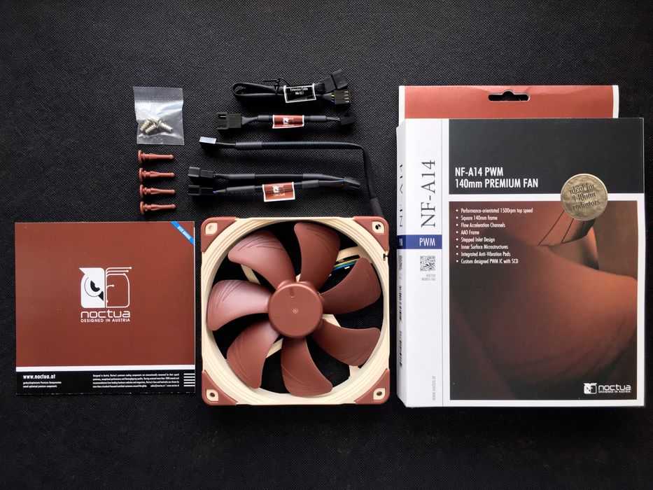 NOCTUA NF-A14 12V PWM 140mm Premium Fans