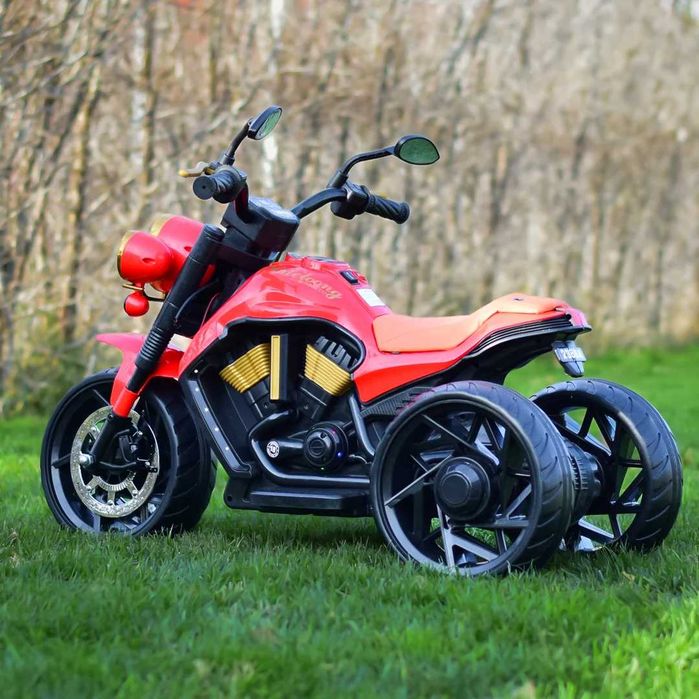 Motocicleta electrica cu Telecomanda, pentru copii, BJDL2388 2x35W RED