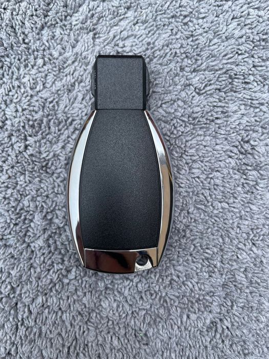 Carcasa cheie telecomanda Mercedes Benz 3 butoane model cromat