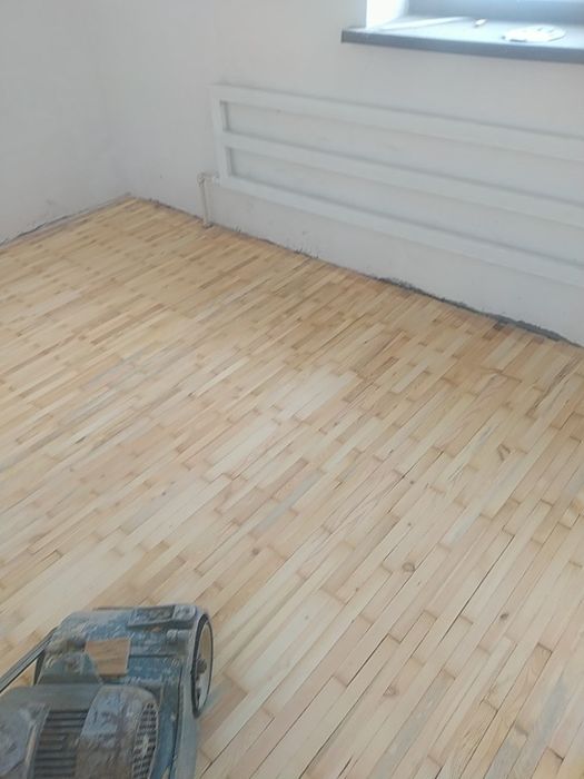 Шлифовка пол паркет лакеровка плинтус таркет