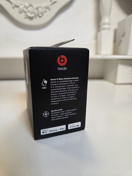 Casti audio in ear Beats Fit Pro, True Wireless, Noise Cancelling, Alb