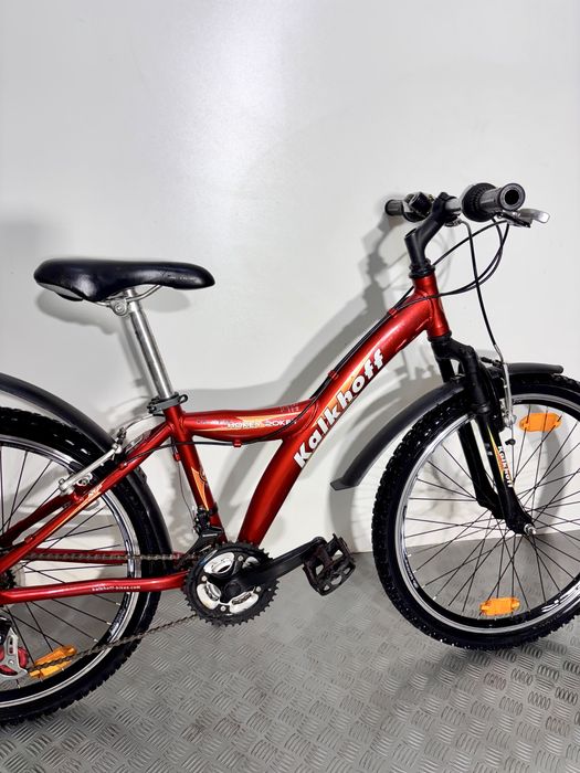 Алуминиев велосипед Kalkhoff (като нов) 24 цола/ колело