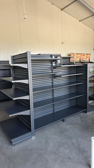 DEPOZIT CRAIOVA Rafturi metalice magazin , Rafturi paine , fructe si legume , panificatie SHOWROOM