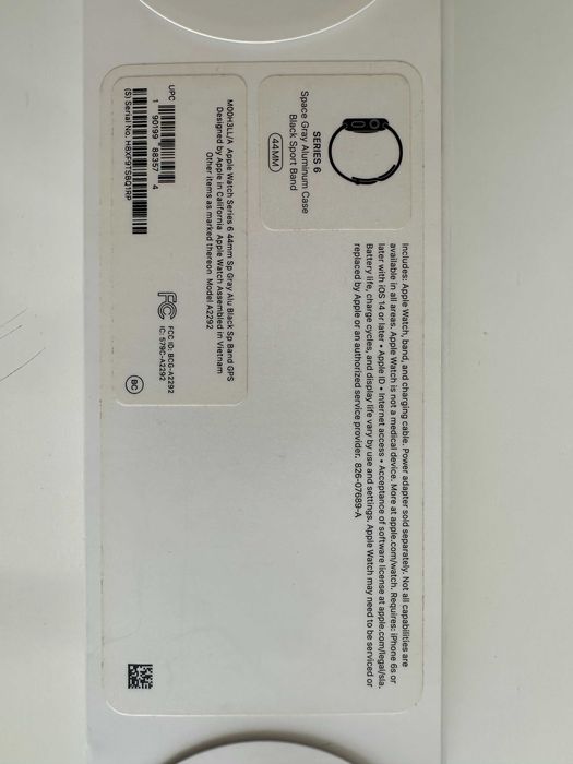 Apple Watch Series 6 44mm original, to‘liq komplekt
