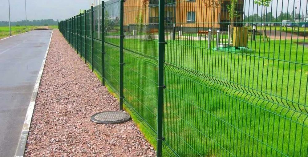 Забор из 3D сетки