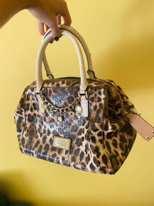 GUESS Дамска чанта - Leopard