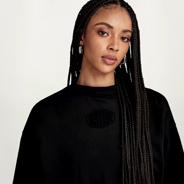 G-STAR RAW оригинална блуза S черна памучна дълъг ръкав G-STAR RAW Mock GR Loose Long Sleeve