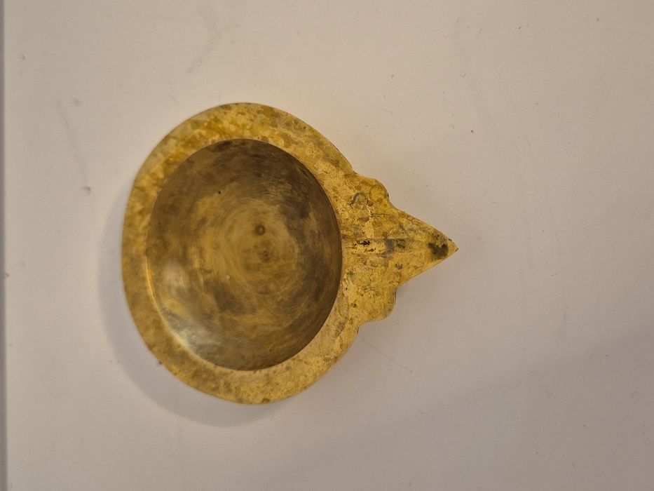 Diwali brass oil lamp hindu pooja puja