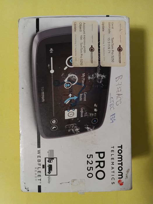 GPS/navigator TomTom GO 500, 5250 PRO Telematics, antena millenium