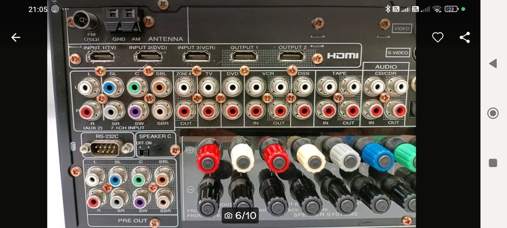 Marantz SR6003 7.1 x120w HDMI , USB ...