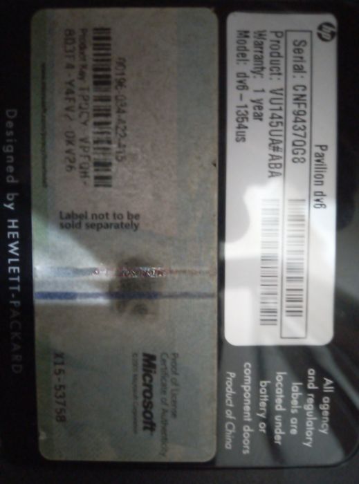 Ноутбук продам HP