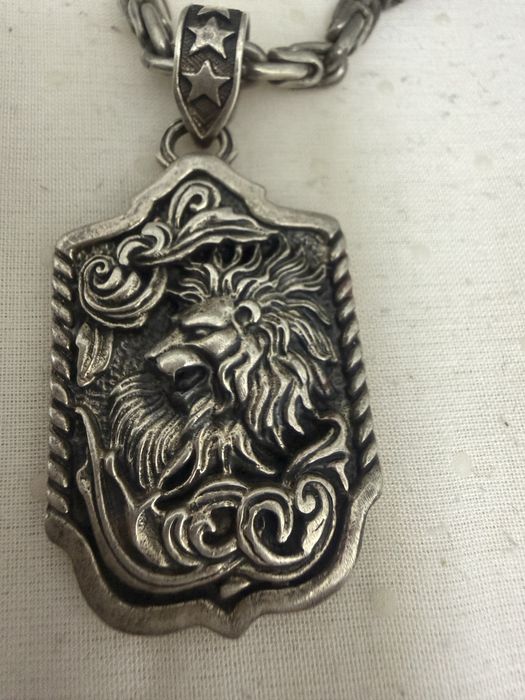 Серебрянная подвеска, цепь. Подарок мужчине