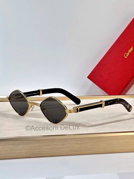 Ochelari de Soare Cartier CT0866S Polarised Noi Full Box  Gold