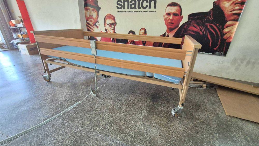 НОВО електрическо болнично легло BURMEIER Германия + Бонус матрак