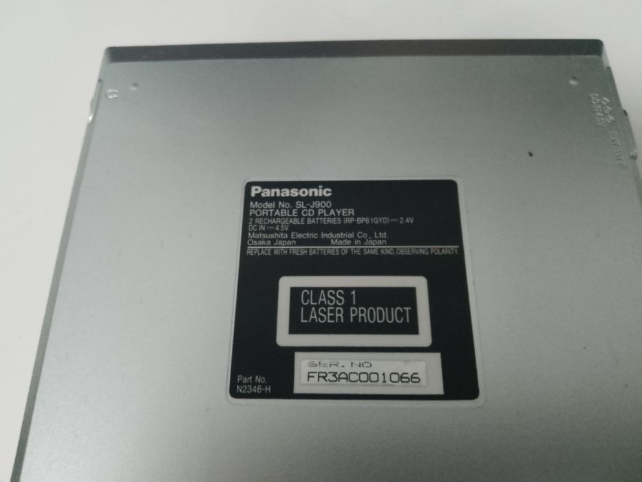 Panasonic SL-J 900, superbitate!