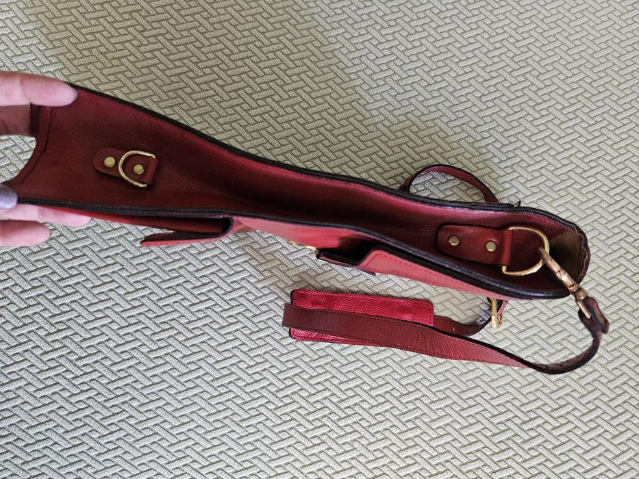 Червена чанта Pico Bello